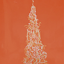 Tokyo tower drawn with Midosuji rulers (red)